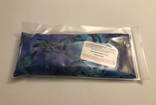 Weighted Flaxseed Lavender Eye Pillow with Slip Cover