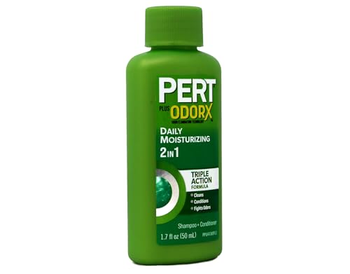 Pert Plus 2-in-1 Shampoo & Conditioner Classic Clean 1.70 oz (Pack of 6)