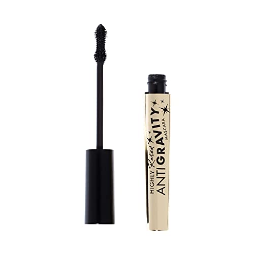 Milani Highly Rated Anti-Gravity BLACK Mascara with Castor Oil and Molded Hourglass Shaped Brush - 1 Pack