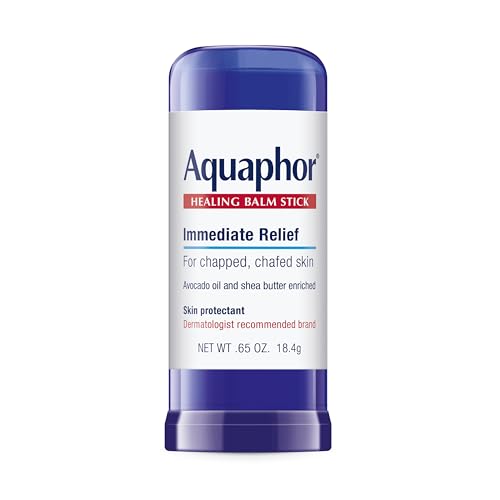 Aquaphor Healing Balm Stick - Moisturizing Skin Protectant, 0.65 oz