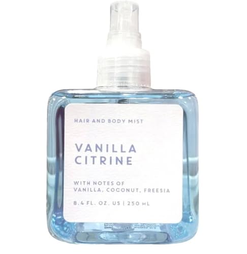 Vanilla Citrine Coconut Freesia Hair & Body Mist 8.4 fl oz