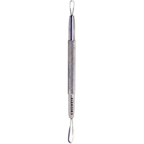 Cricket Beauty Hardware Classic Skin Care Tool Extractor for White Heads, Black Heads and Removing Blemishes, Stainless Steel