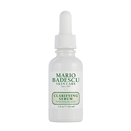 Mario Badescu Clarifying Serum with Azelaic Acid for Face ? Pore Clearing, Redness Reducing, Blemish-Fighting Facial Serum Brightens, Soothes & Clears Pores Without Drying