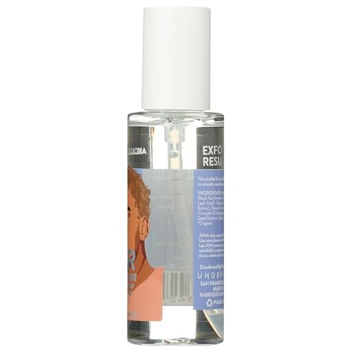 Undefined R&R Exfoliator ? 10% Acid Chemical Exfoliator Mist to Smooth, Resurface and Unclog Pores with Lactic Acid, Salicylic Acid, Niacinamide, Ginseng 3.3oz