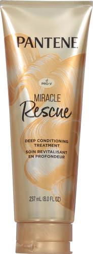 Pantene Miracle Rescue Deep Conditioning Hair Mask Treatment, 8 fl oz, 6.244 Fl oz