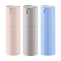 Lulupack 1 oz Airless Pump Bottles, 3-Pack Refillable Travel Size