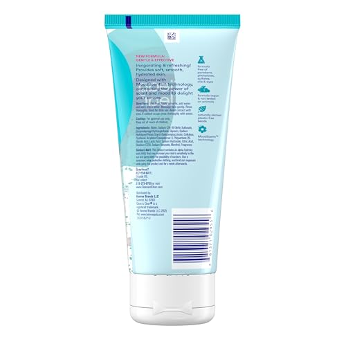 Clean & Clear Deep Action Exfoliating Facial Cleanser, 7 Fl Oz