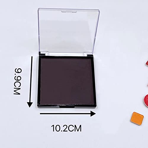 Square Magnetic Eyeshadow Palette Case for 9 Pans