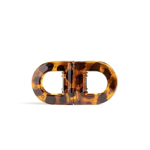 Dafni Klix Magnetic Hair Clips - Strong Hold No Pull Flat Comfort Brown 1 Pair