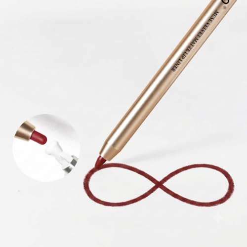 KISSIO Creamy Lip Liner Pencil - Long Lasting Waterproof Matte