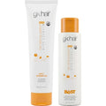GK HAIR Smoothing Keratin Treatment & pH Clarifying Shampoo Set 3.4 oz – Frizz Control & Shine