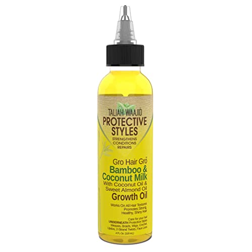 Taliah Waajid Hair Gro Bamboo Coconut Growth Oil, 4 oz