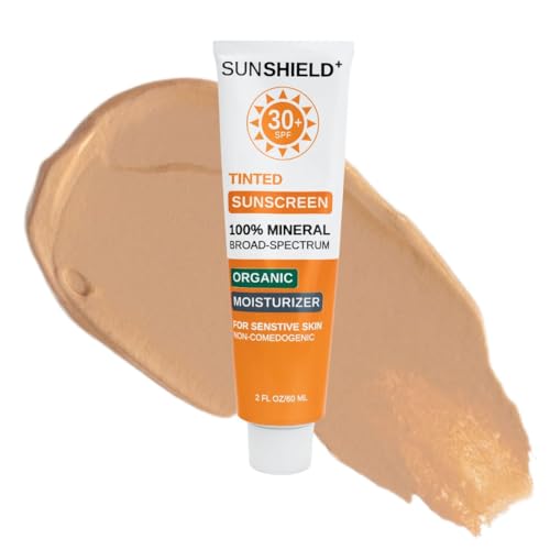 Cloud Tinted Organic Face Skin Cream (4 Caramel)