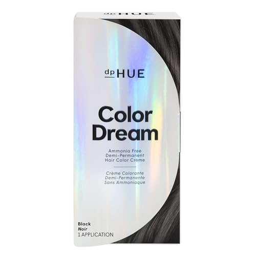 dpHUE Color Dream Black - Ammonia-Free Demi-Permanent Hair Color