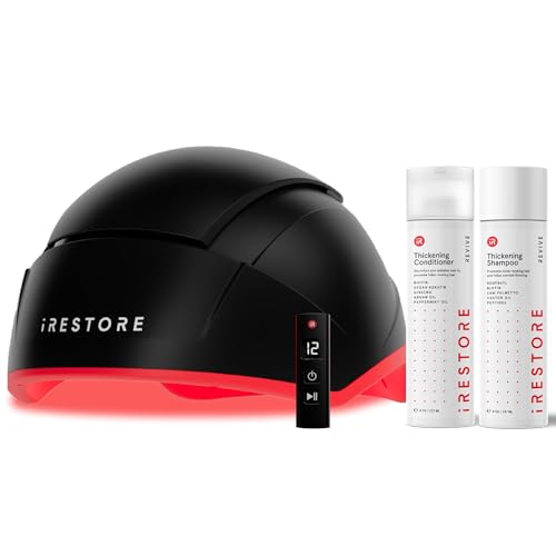 iRESTORE Elite Hair Growth System + Biotin Shampoo & Conditioner Kit
