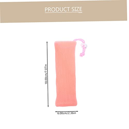 4 Pack Soap Mesh Pouch Bags with Drawstring - Exfoliating