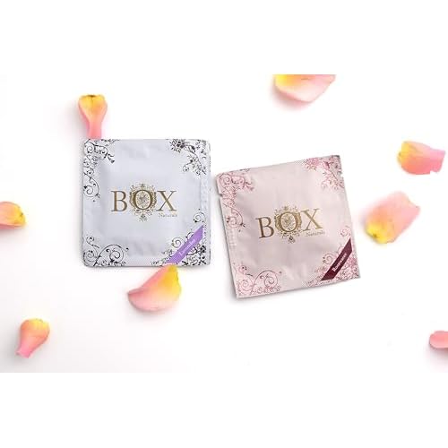 Cleansing Towelettes Organic Essential Oils Biodegradable (Rose) 12 Pack For Face and Body - Wet Wipes