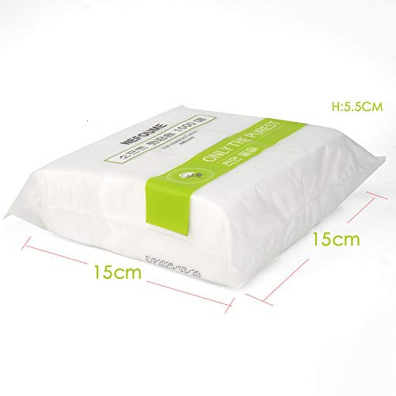 1000 Thin Makeup Remover Cotton Pads – Lint-Free Facial