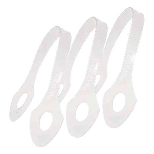 Tongue Cleaner Scraper, White Plastic, Set of 12 breathrx - breath rx