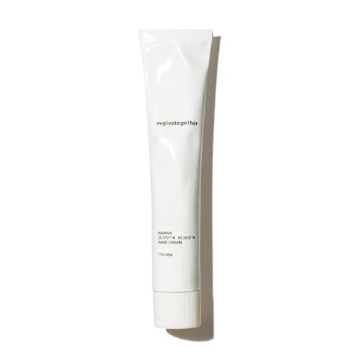 evolvetogether Hydrating Hand Cream for Women & Men | Nourishes, Protects & Moisturizes Dry Hands | No Sticky or Greasy Residue | Cruelty-Free, Paraben-Free | Made in USA (Havana, 1.7 Oz)