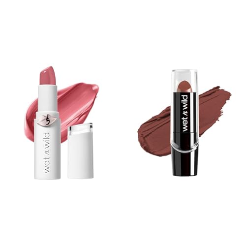 Wet n Wild Mega Last & Silk Finish Lipstick Duo, 13 Shades