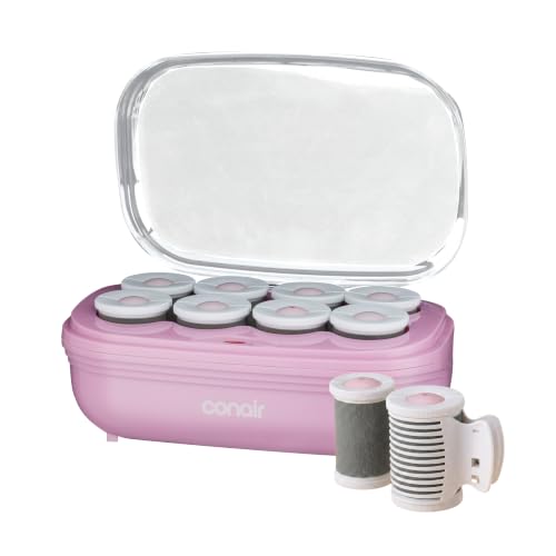 Conair Jumbo Hot Rollers - 2-Inch Ceramic Flocked, 8-Piece Set