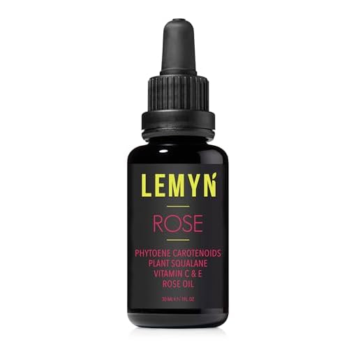 Squalane + Vitamin C Rose Oil | Enhanced with Carotenoids and Vitamin E | Freshly Made Face Oil | Hydrate & Firm | Small-Batch Artisan Skincare 30ml