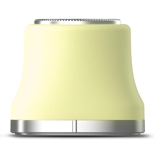 Replacement Facial Shaving Head - Detachable Blade for Smooth Shaving (Yellow)