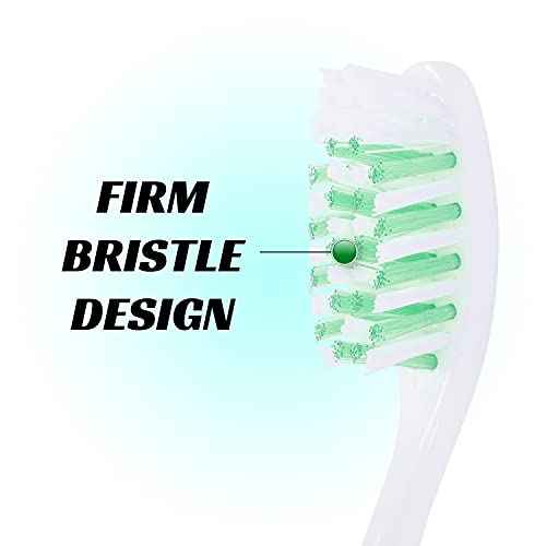 Lingito Extra Firm Toothbrush Set for Adults or Smokers Travel Toothbrush Kit, Hard Multicolor Denture Brush, Large Head, Manual Travel Toothbrush Hard Bristles (12 Pack)