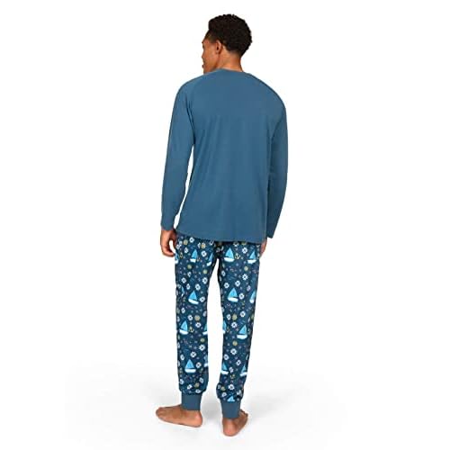 Tipsy Elves Matching Christmas PJs - Classic Lapel Couples Pajama Sets for Men and Women