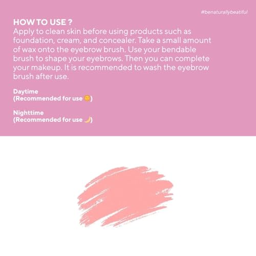 The Ceel Eyebrow Styling Wax – Clear Brow Gel, 50ml
