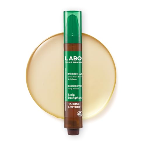 LABO.H Scalp Strengthening Roll-On Serum for Hair Growth - Vegan Anti-Loss Treatment with Rosemary Oil, 0.50 Fl oz - Variant: Roll-On Serum