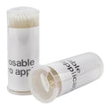 Crystal Gold Disposable Micro Cotton Swabs 200PCS for Makeup & Cleaning