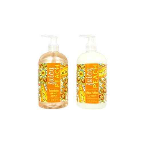Greenwich Bay Trading Company Botanical Collection: Juicy Peach (Lotion & Hand Soap)