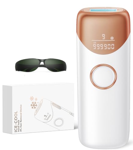 Ubroo Laser Hair Removal Device - White, 2 Session Hair Reduction