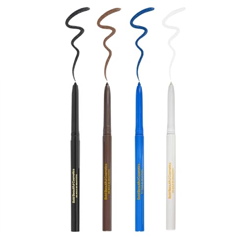 Waterproof Blue Eyeliner Pencil - Long Lasting & Smudge Proof Makeup
