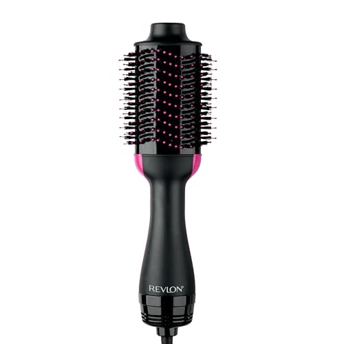 REVLON One-Step Volumizer, Blow Dryer Brush for Easy Salon-Style Blowouts, Revlon Blow Dry Brush is Great for All Hair Types and Lengths (Black)