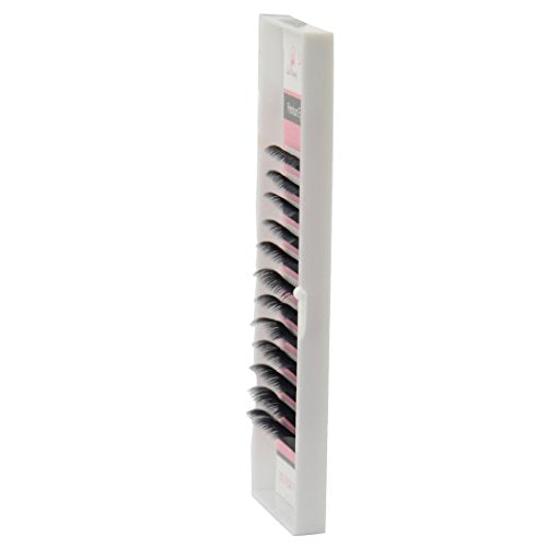 Matte Mink Flat Eyelash Extension 0.25D Curl 9mm