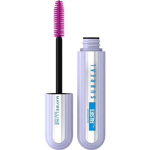 Maybelline The Falsies Surreal Extensions Waterproof Mascara - Volumizing & Lengthening, Very Black, 1 Count