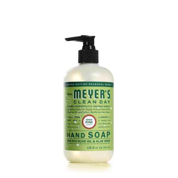 Mrs. MEYER'S CLEAN DAY Iowa Pine Liquid Hand Soap (Pack of 4)