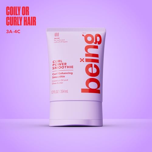 Being Dream Curl Smoothie - Curl Enhancing Cream 12 oz with Coconut Oil & Shea Butter