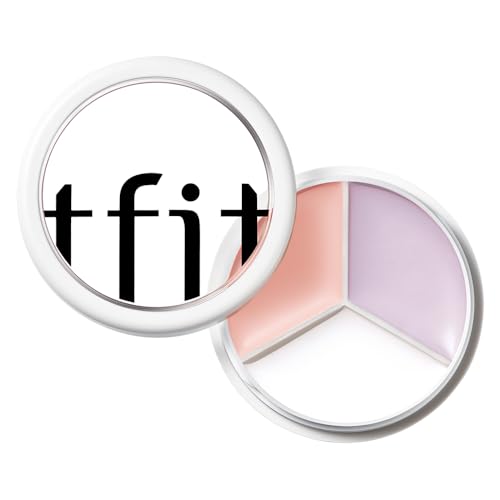 TFIT 3-Shade Concealer Palette – Full Coverage, 12HR Wear