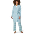 Eddie Bauer Women¡¯s Pajama Set ? 3 Piece Sleepwear Set - Bathrobe, T-Shirt, and Lounge Pants Set for Women (S-XXL)