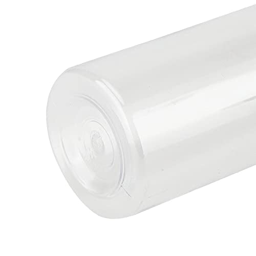 LEXININ 60 Pack 4 Oz Clear Plastic Bottles with Flip Caps, Plastic Travel Empty Bottles, Transparent Refillable Containers for Shampoo, Cream