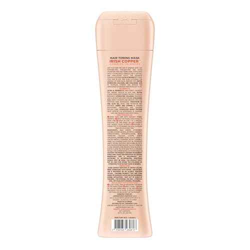 naissant Irish Copper Hair Toning Mask | Ultra High-Purity Pigments | Deposits Deep Copper Tone | Hyaluronic Acid, Collagen & Biotin | Paraben, Ammonia & Sulfate Free | 10.1 Fl. Oz