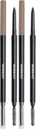 COVERGIRL Easy Breezy Brow Micro-Fine Pencil, Pack of 2