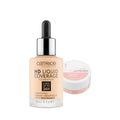 Catrice HD Liquid Coverage Foundation 02 + Under Eye Brightener