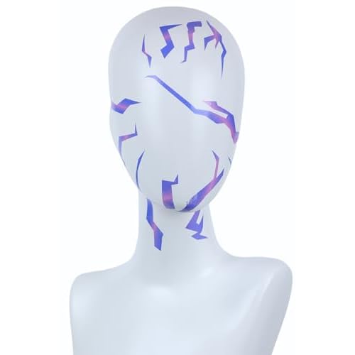 Purple Ombre Temporary Patterns Tattoo ? Realistic Waterproof Body Art for Cosplay, Halloween, and Party Makeup (2 PCS)