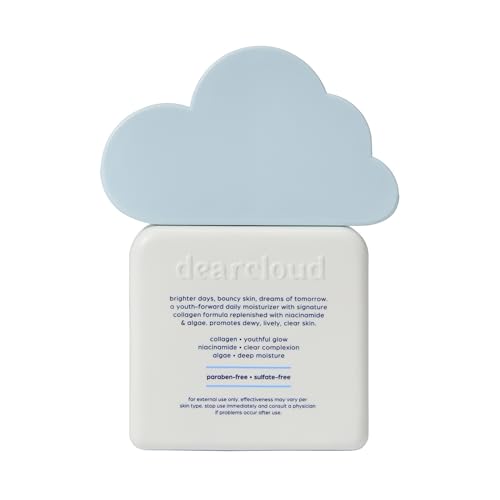 dearcloud New/Youth Collagen Cream Moisturizer ? Firming Korean Facial Moisturizer for Radiant Skin (3.38 fl oz)