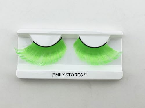 Dramatic Green False Eyelashes 1 Pair - St. Patrick's Day